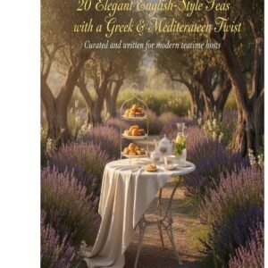 The Mediterranean Afternoon Tea Collection: 20 Elegant English-Style Teas with a Greek & Mediterranean Twist – curated and written for modern teatime hosts (English Edition)