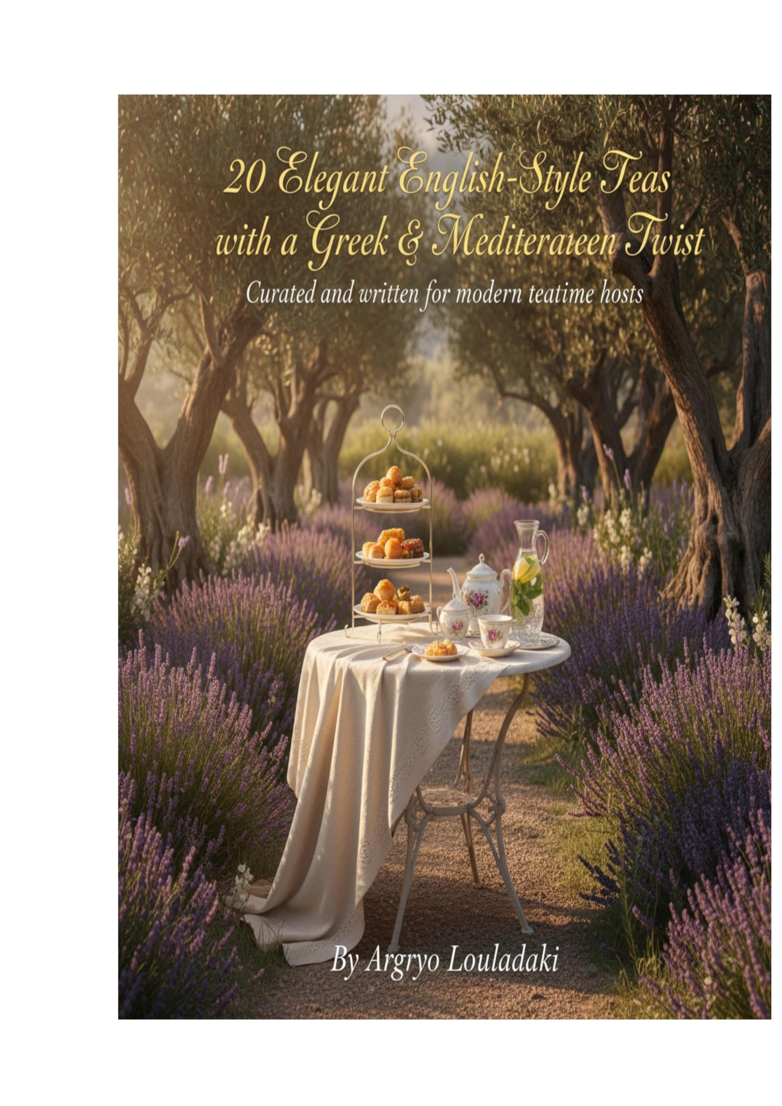 The Mediterranean Afternoon Tea Collection: 20 Elegant English-Style Teas with a Greek & Mediterranean Twist – curated and written for modern teatime hosts (English Edition)
