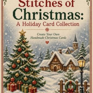 “Stitches of Christmas: A Holiday Card Collection”: “Create Your Own Handmade Christmas Cards” (English Edition)